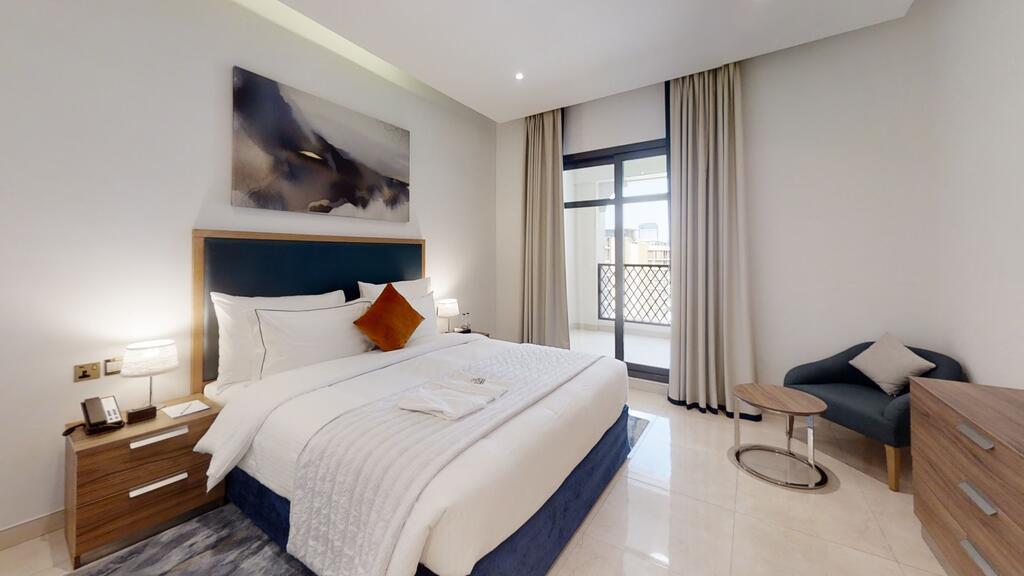 ซูฮา พาร์ค โฮเทล อพาร์ตเมนต์ วอเตอร์ฟร้อนท์ Aparthotel ดูไบ ภายนอก รูปภาพ