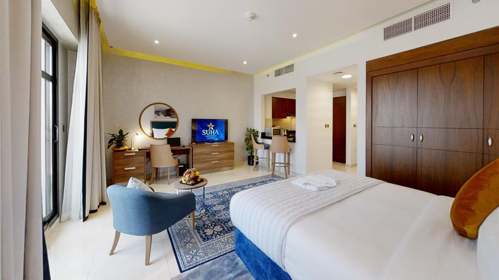 ซูฮา พาร์ค โฮเทล อพาร์ตเมนต์ วอเตอร์ฟร้อนท์ Aparthotel ดูไบ ภายนอก รูปภาพ