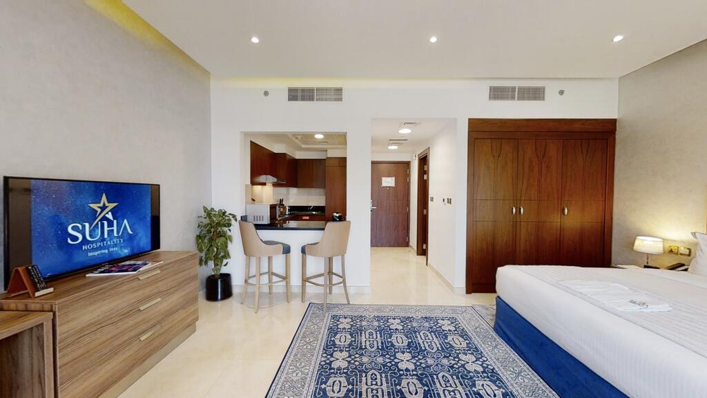ซูฮา พาร์ค โฮเทล อพาร์ตเมนต์ วอเตอร์ฟร้อนท์ Aparthotel ดูไบ ภายนอก รูปภาพ