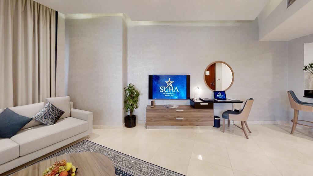 ซูฮา พาร์ค โฮเทล อพาร์ตเมนต์ วอเตอร์ฟร้อนท์ Aparthotel ดูไบ ภายนอก รูปภาพ