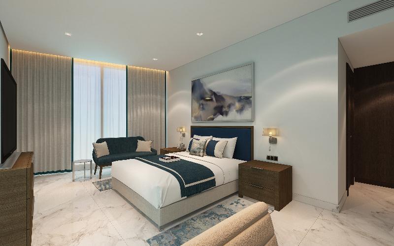 ซูฮา พาร์ค โฮเทล อพาร์ตเมนต์ วอเตอร์ฟร้อนท์ Aparthotel ดูไบ ภายนอก รูปภาพ